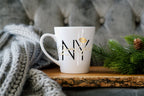 Queens New York Mug, Lipstick Gold, NYC Gift