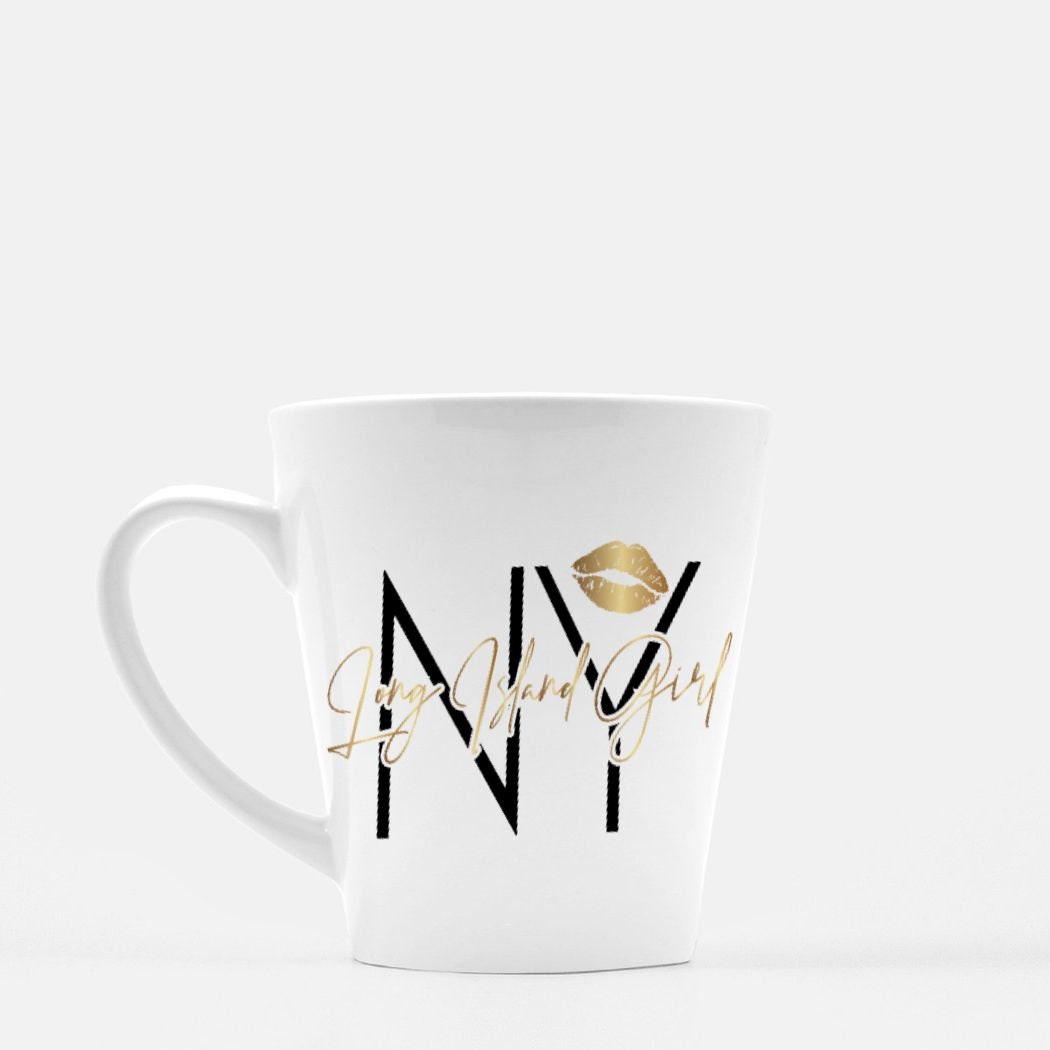 Long Island Native Ceramic Mug, New York City Gift