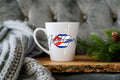 Island Girl Mug Latte 12 oz. - Coffee West Indian Caribbean Lips Flag Lipstick