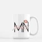 Midwest Girl Minnesota MN Mug, 15oz Ceramic
