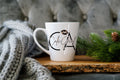 Cali Girl Leopard Print Mug, California Hometown Pride