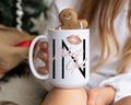 Midwest Girl IN Indiana Mug, 15oz Ceramic