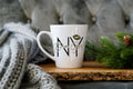 Bronx Girl Mug, NYC Native, Camo Lipstick, 12oz Ceramic