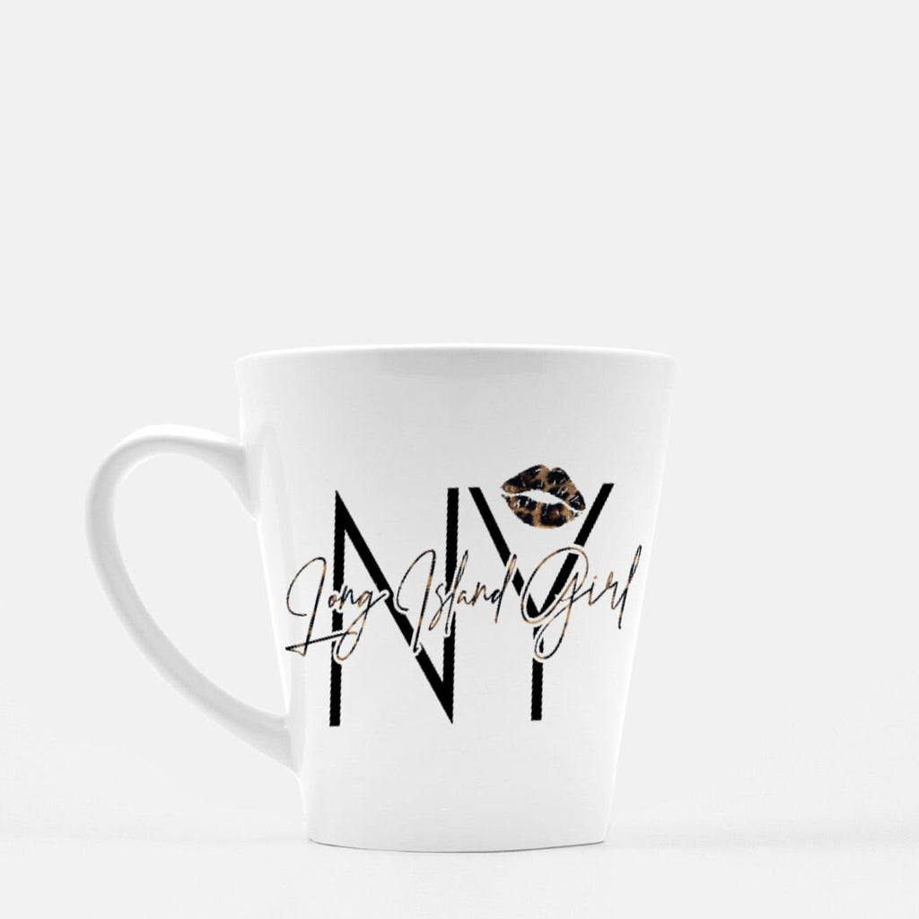 Long Island Native Mug, Leopard Lipstick New York Gift