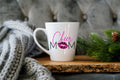 Cheer Mom Coffee Mug, 12oz Latte Mug, Cheerleading Gift