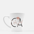 Cali Girl Rose Gold Lipstick Ceramic Mug - California Hometown Pride