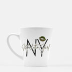 New York NY NYC Manhattan Girl Camo Camouflage Mug Latte 12 oz.