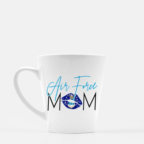 Air Force Mom Latte Mug, Military Mother Gift