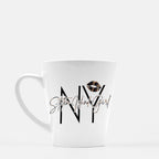 Staten Island Girl Mug, Lipstick Leopard, NYC Gift