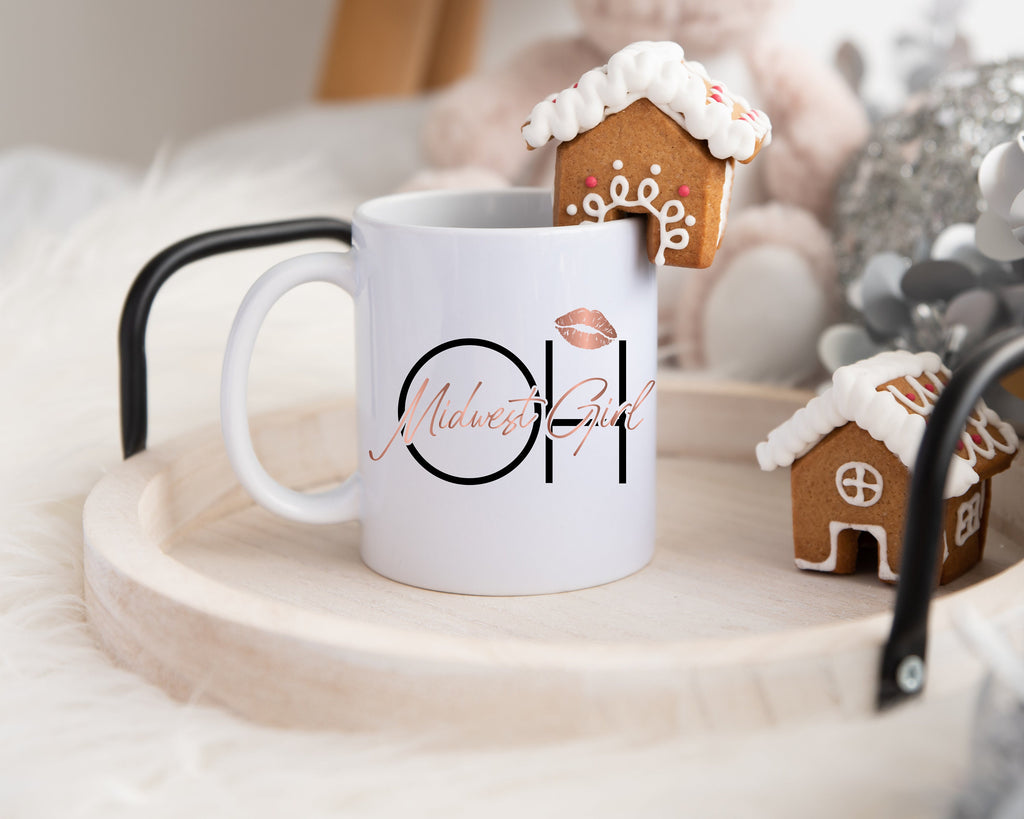 Midwest Girl Ohio Mug, 15oz Ceramic Mug